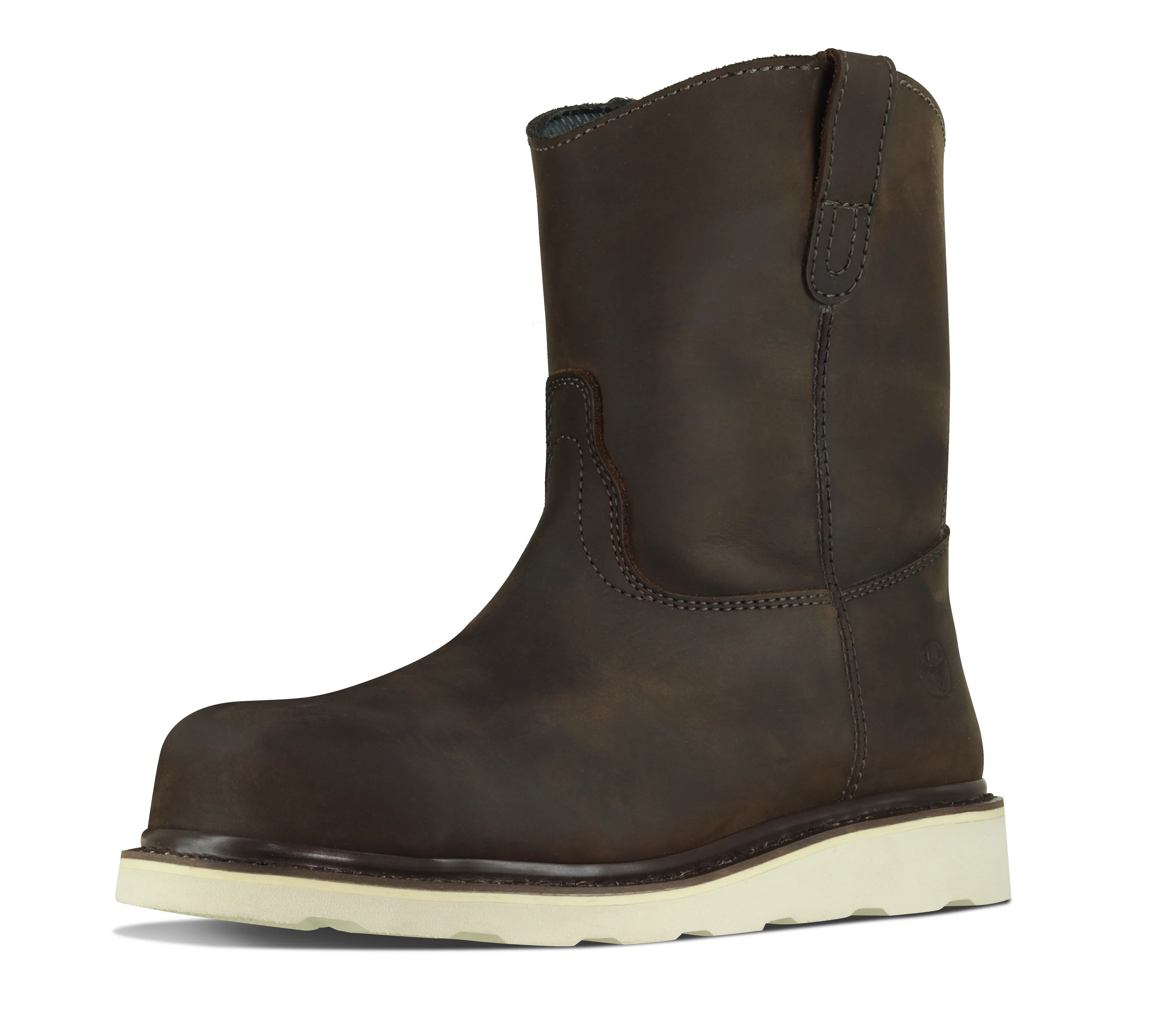 8" Wellington Steel Toe Work Boots for Men and Electrical Hazard Rated