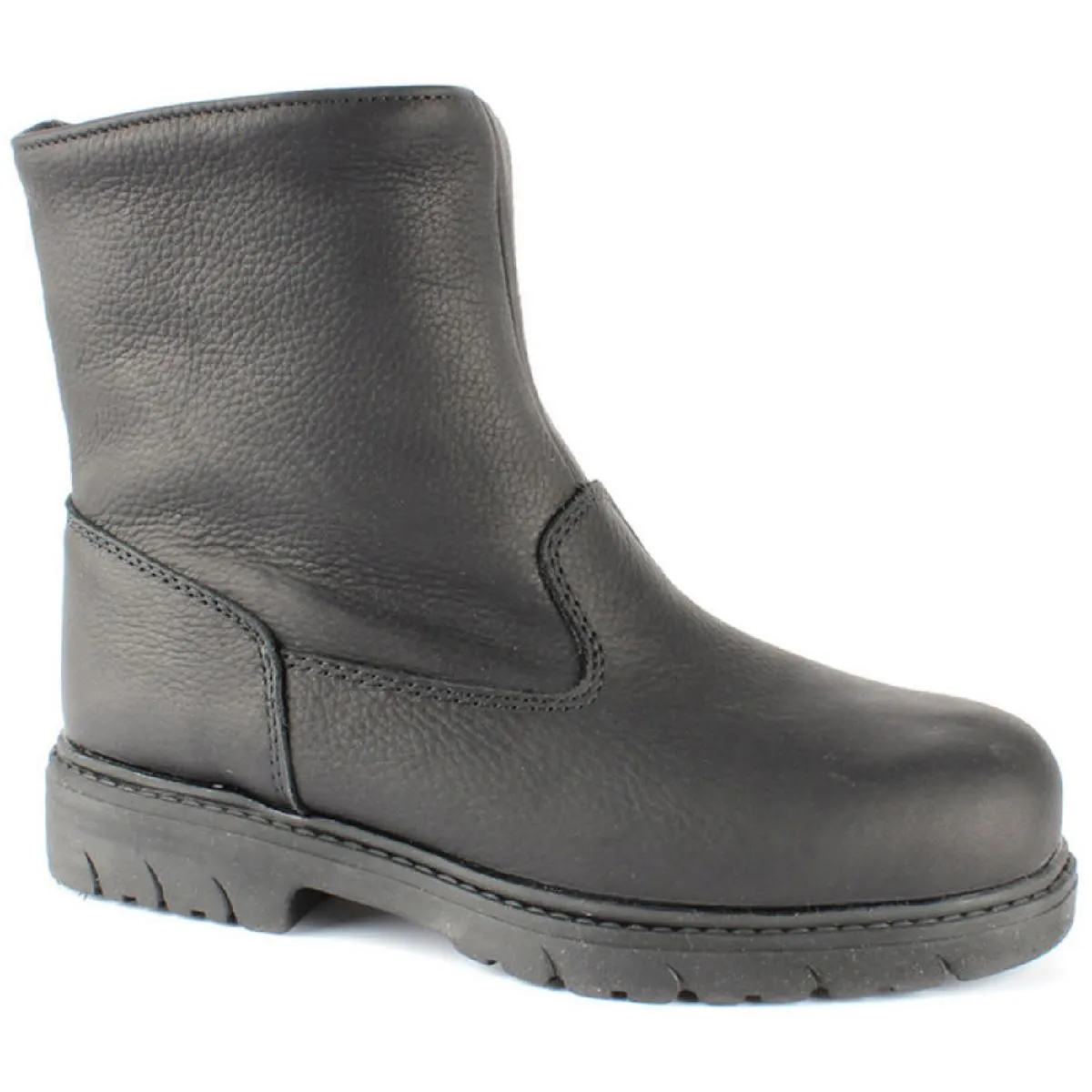 Aaron Mens Leather Waterproof Combat & Lace-up Boots