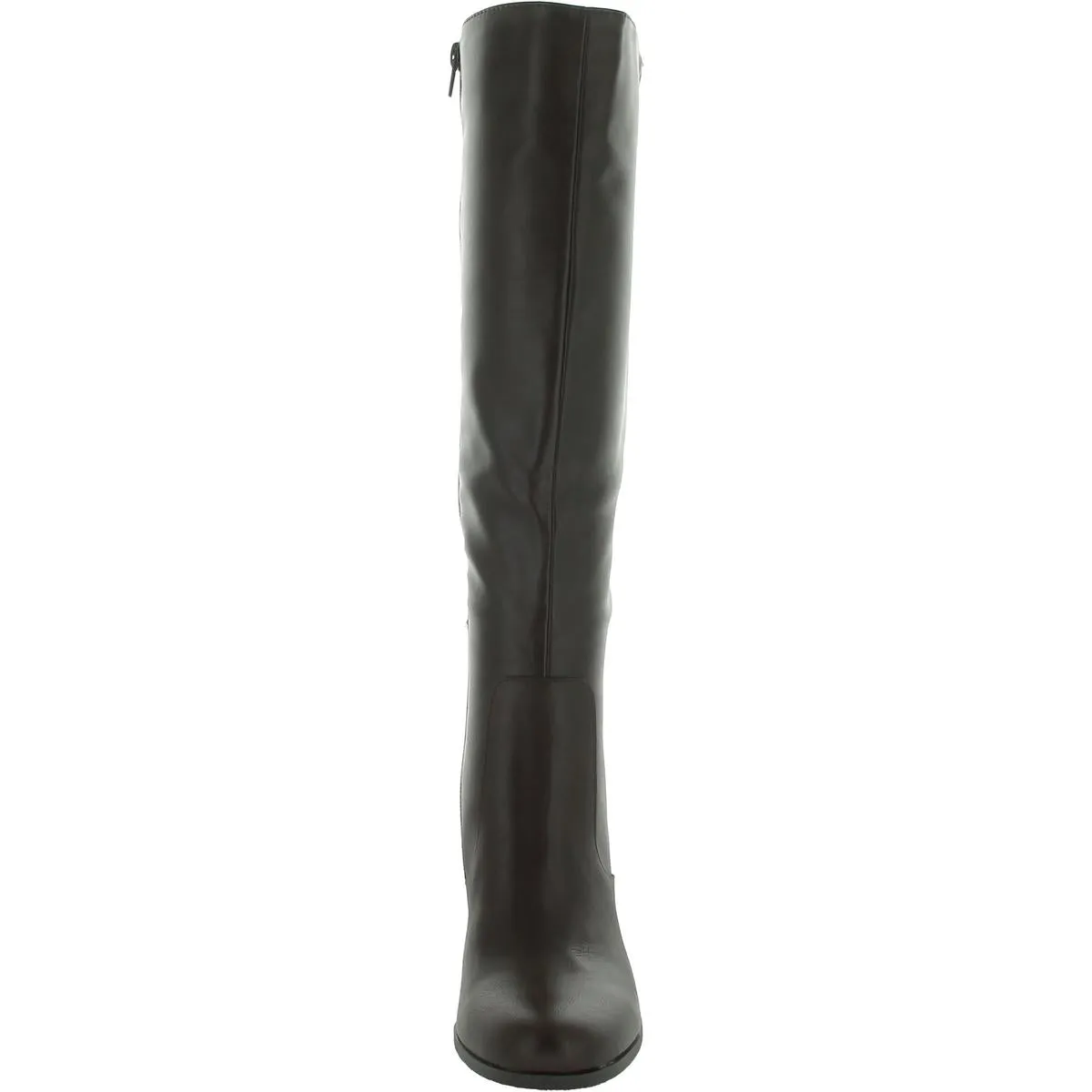 Addyyp  Womens Faux Leather Wide Calf Knee-High Boots