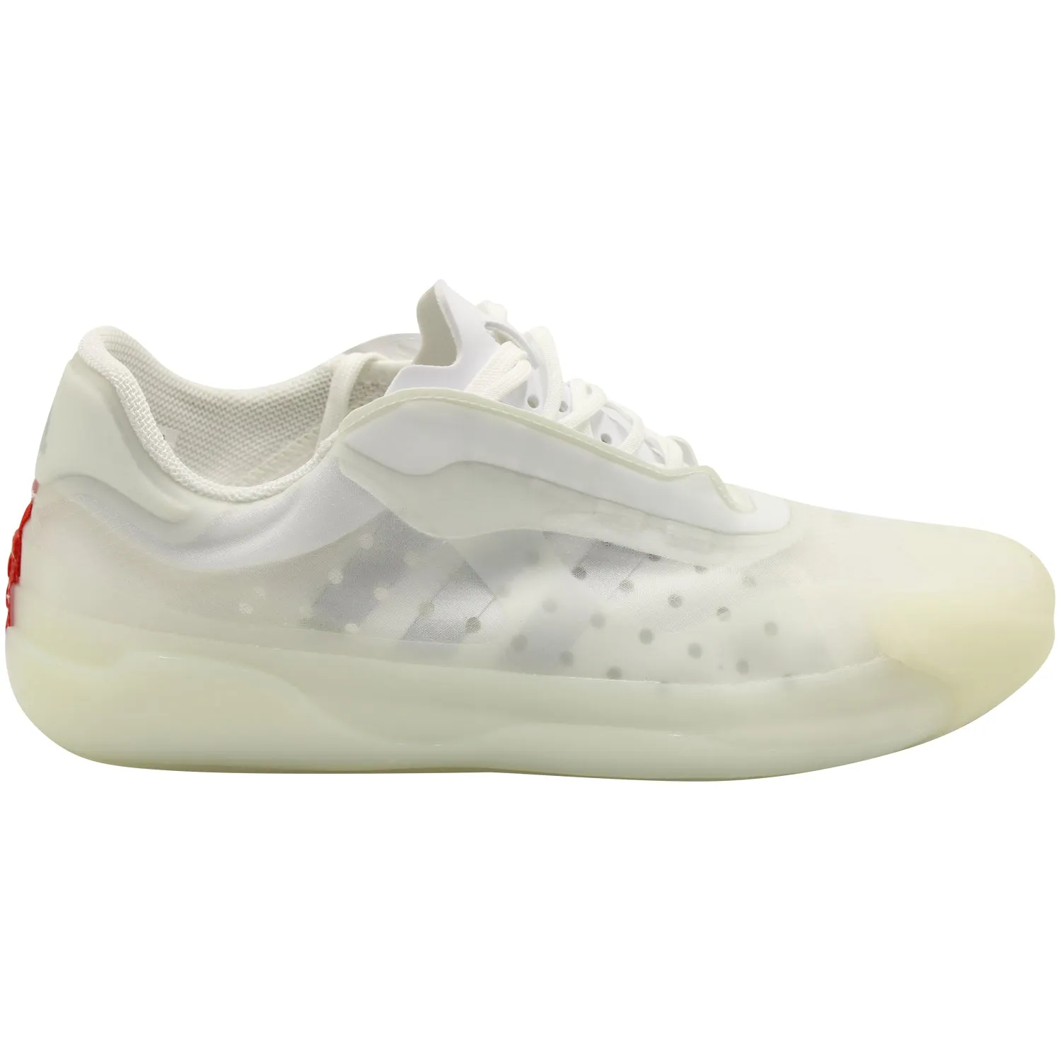Adidas x Prada Luna Rossa 21 Sneakers in White Synthetic