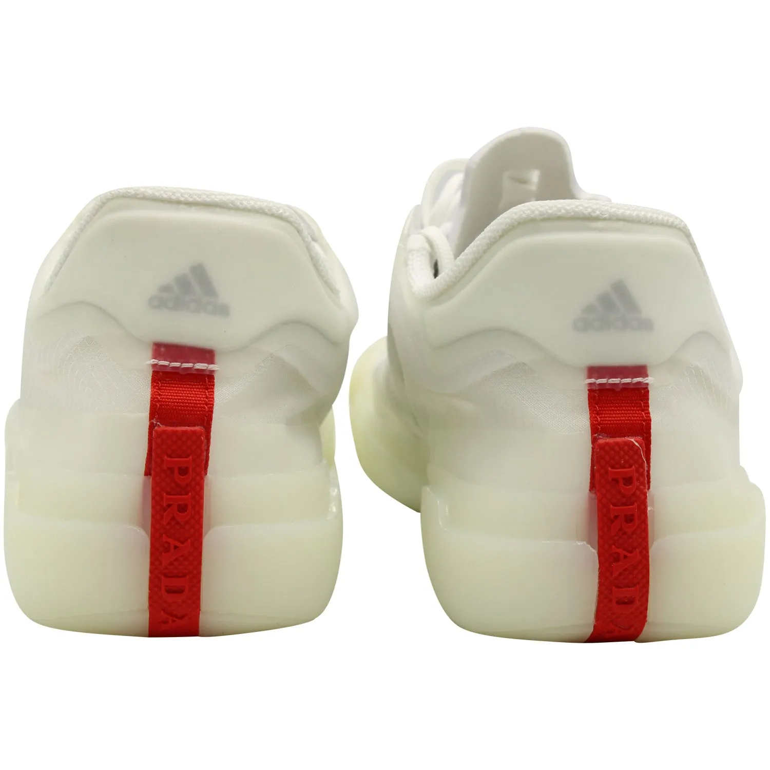 Adidas x Prada Luna Rossa 21 Sneakers in White Synthetic