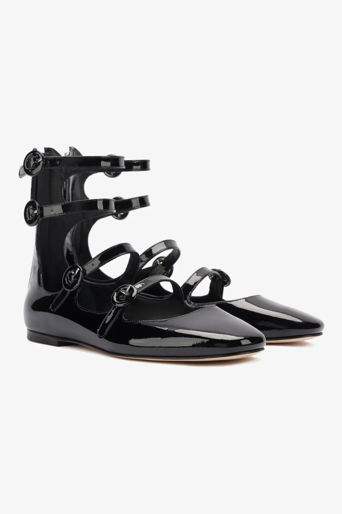Alexa Flat In Black Patent