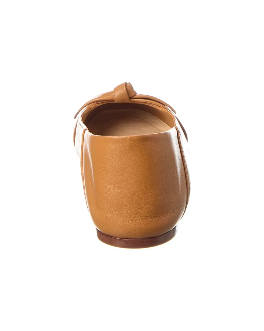 Alexandre Birman Clarita Collapsible Leather Flat