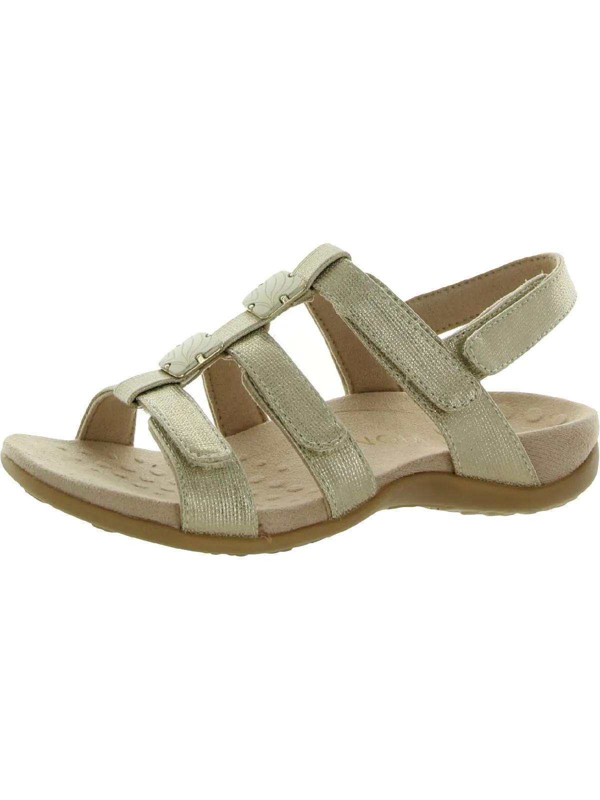 Amber Womens Wedge T-Strap Sandals