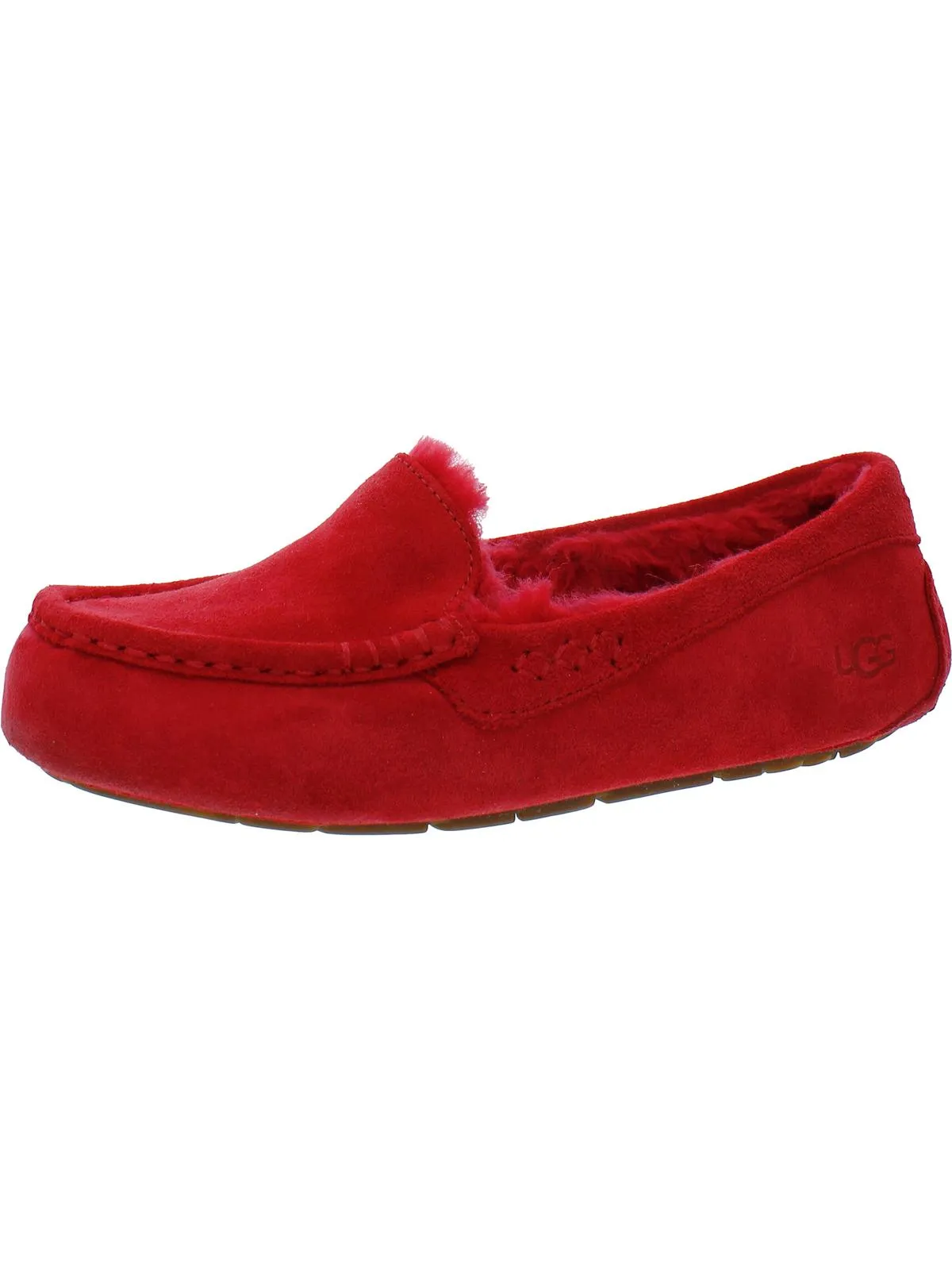 Ansley Womens Suede Slip On Loafers