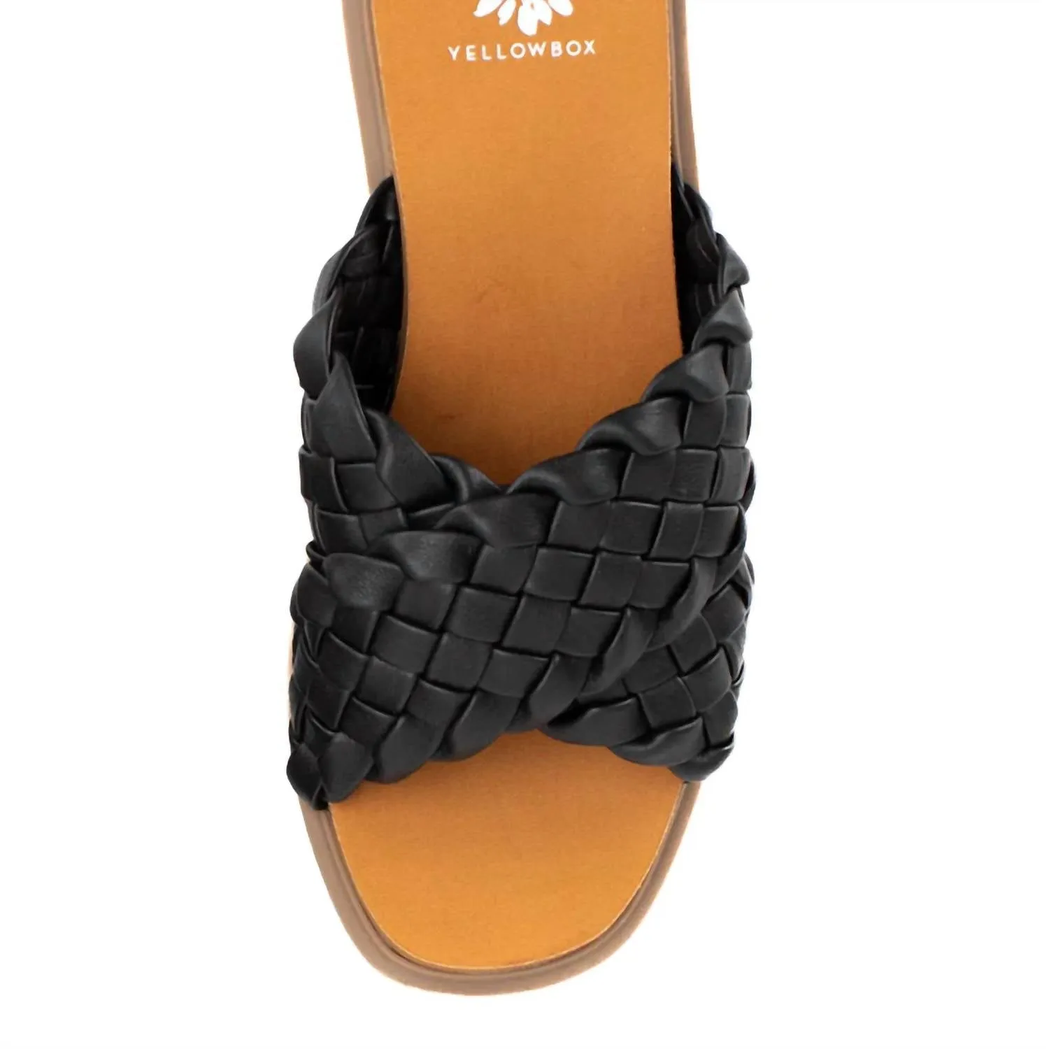 Arny Wedge Slide In Black