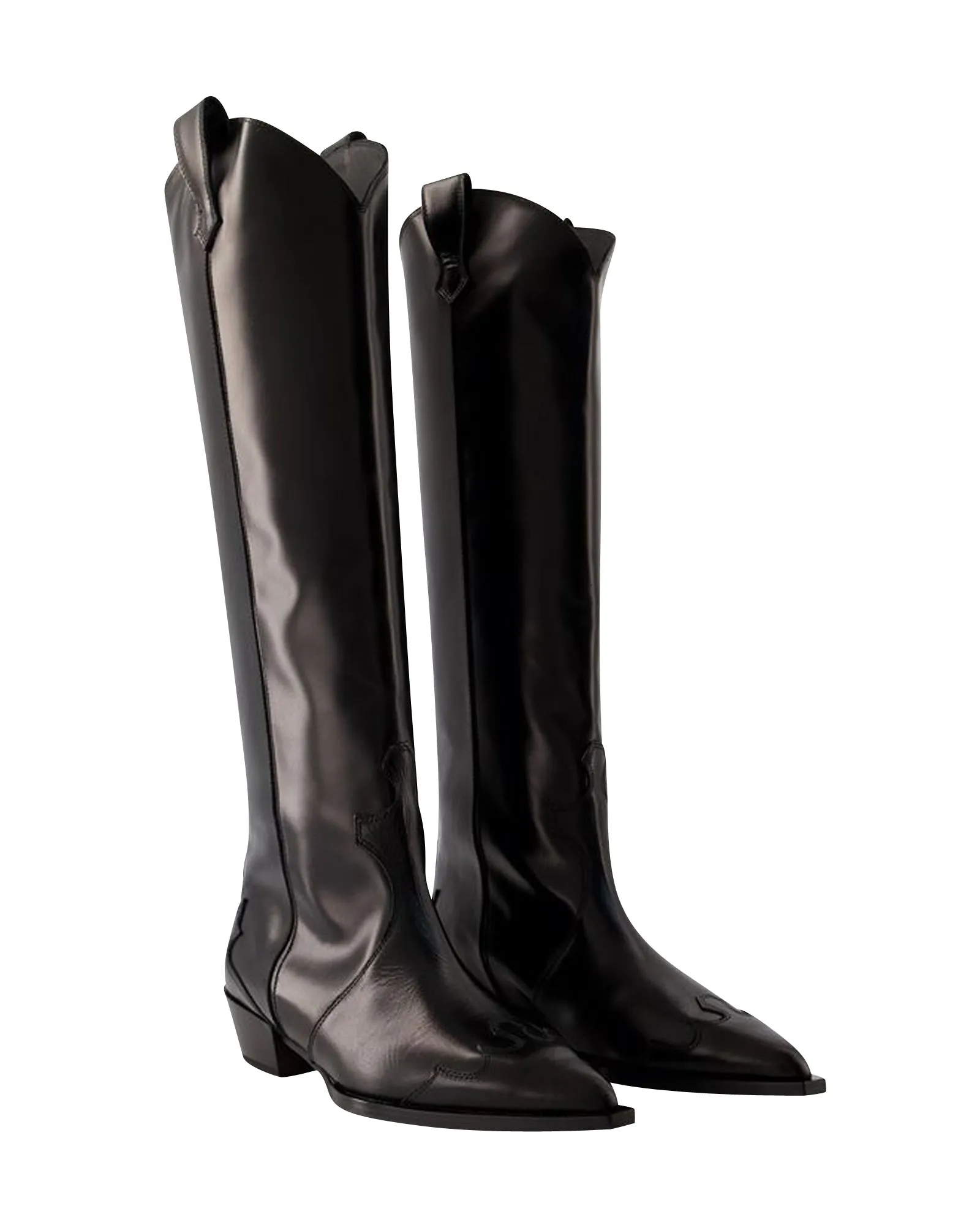 Aruna Boots - Aeyde - Leather - Black