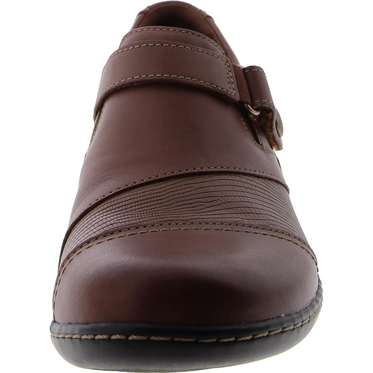 Ashland Gen Womens Faux Leather Slip On Loafers