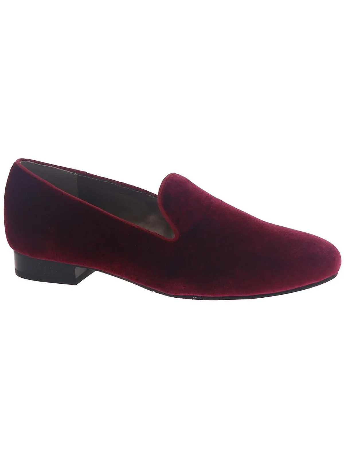 Aubrey Womens Velvet Slip On Loafers