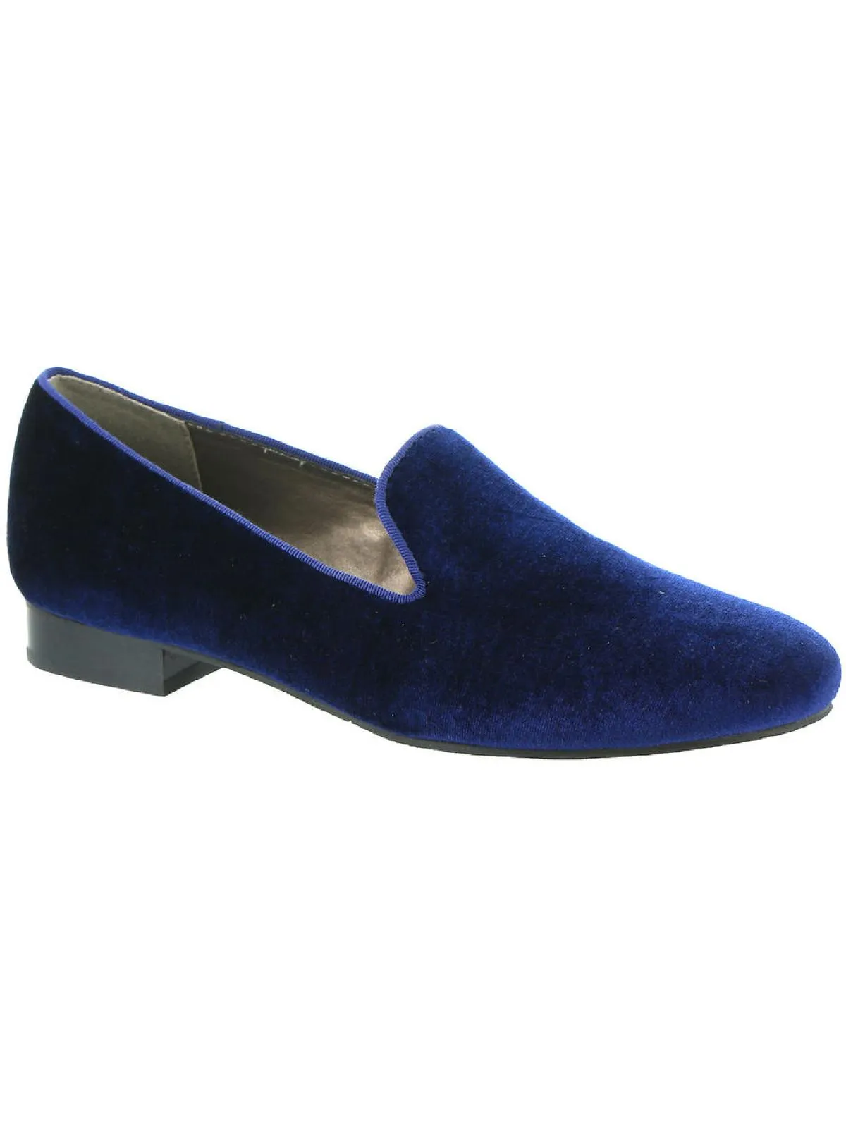 Aubrey Womens Velvet Slip On Loafers