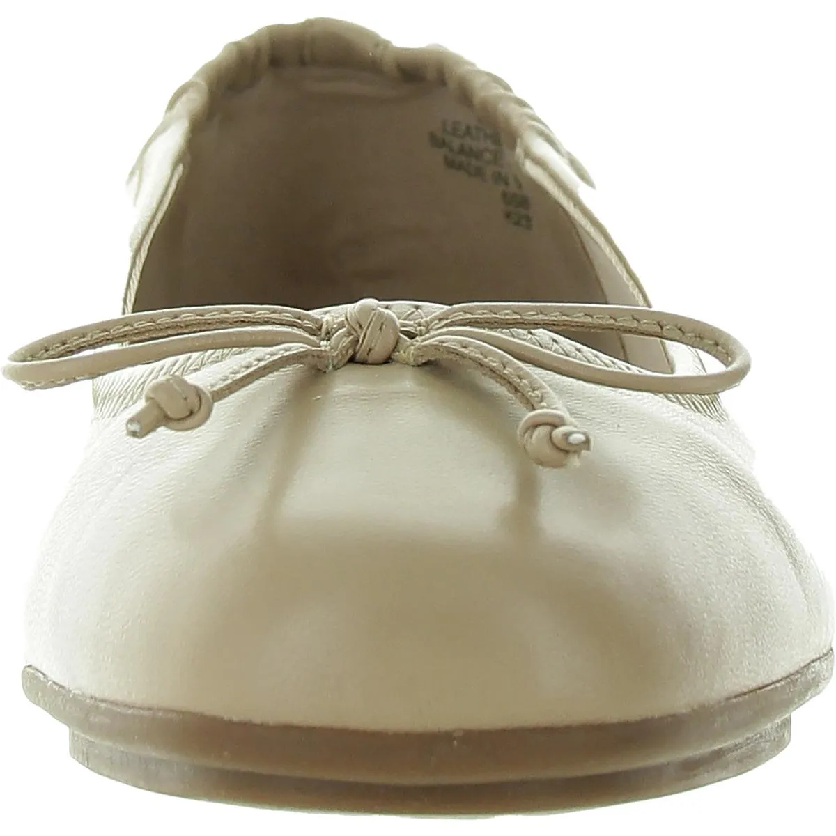 Baily Womens Sequined Bow Ballet Flats
