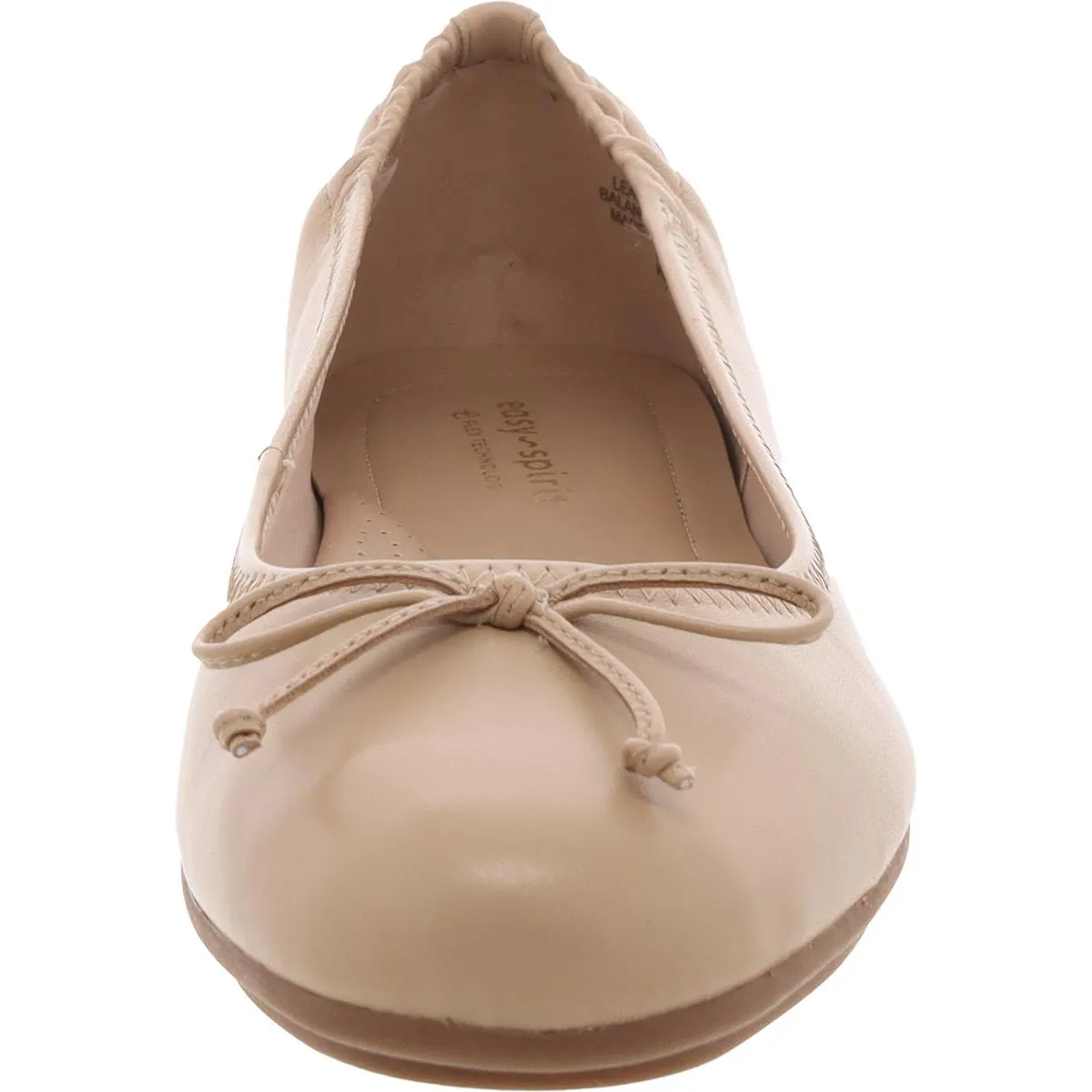 Baily Womens Sequined Bow Ballet Flats