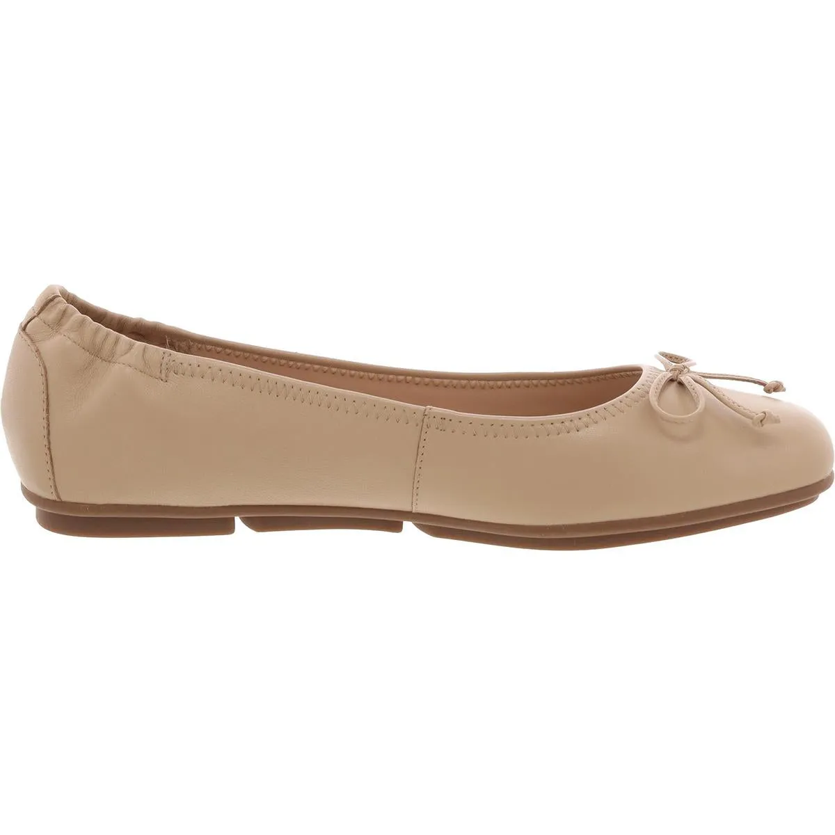 Baily Womens Sequined Bow Ballet Flats