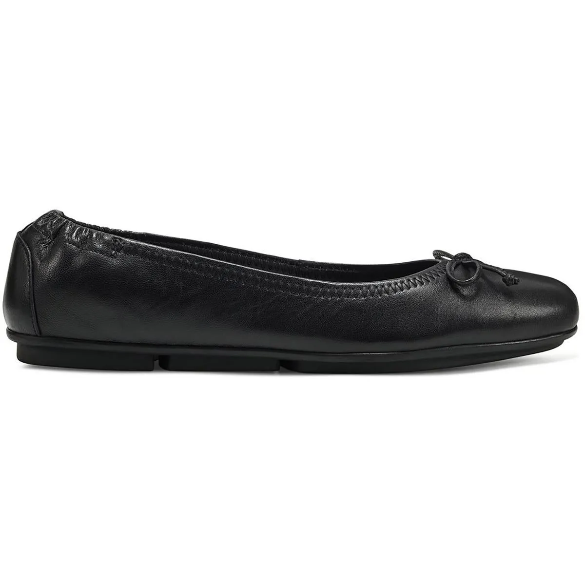 Baily Womens Sequined Bow Ballet Flats