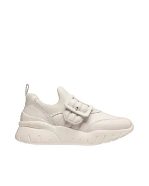 Bally Brinelle 6239652 Women's White Calf Plain Leather Sneakers
