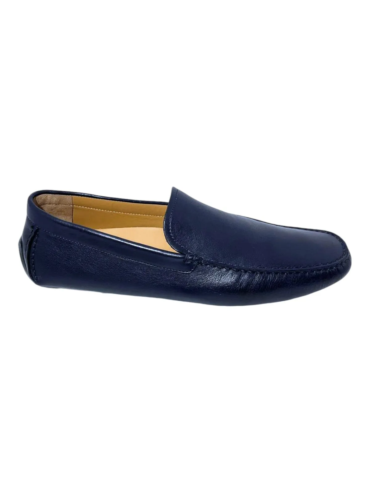 Bally Walton 6195747 Men's Atlantic Blue Calf Leather Loafers