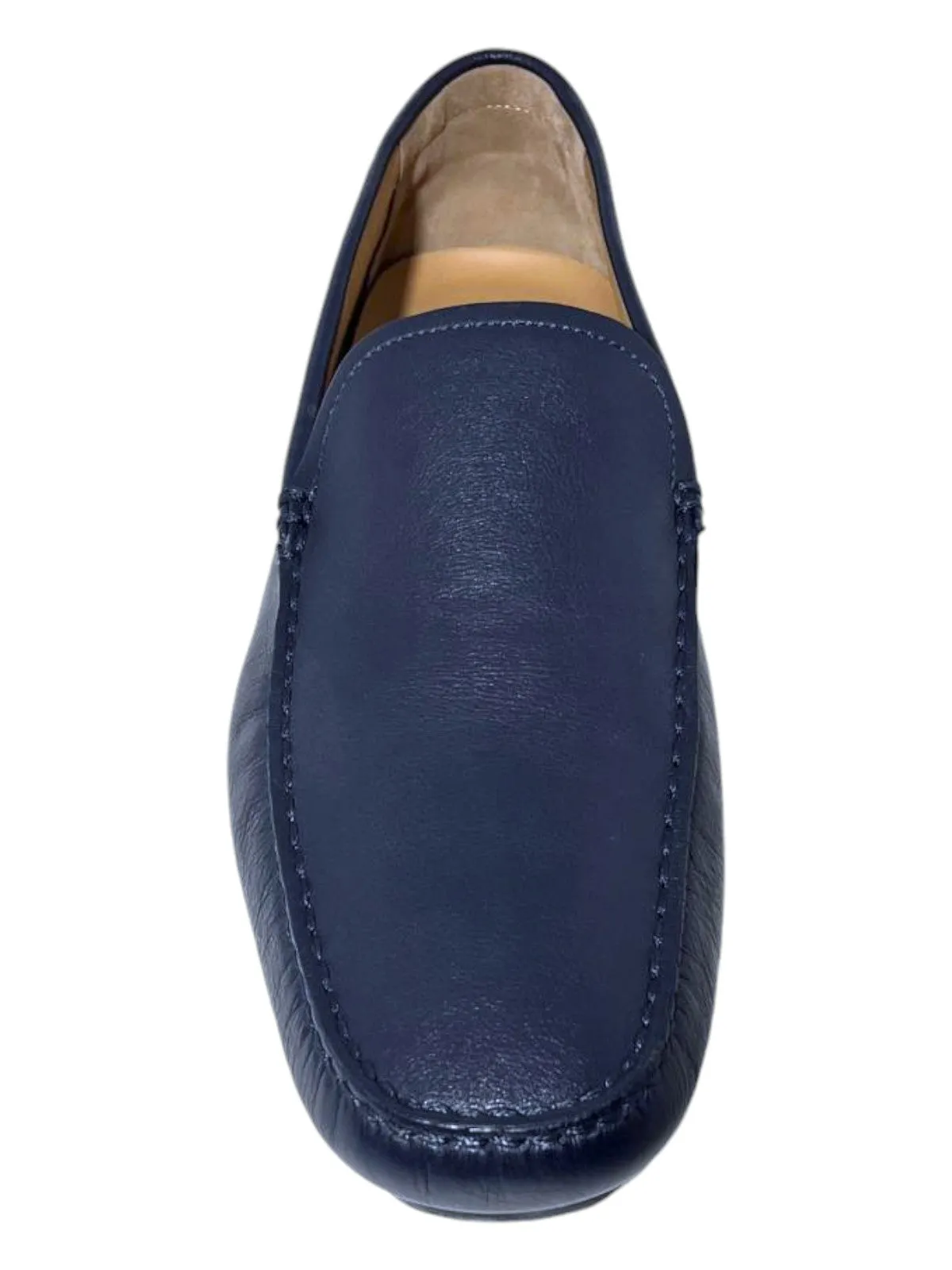 Bally Walton 6195747 Men's Atlantic Blue Calf Leather Loafers