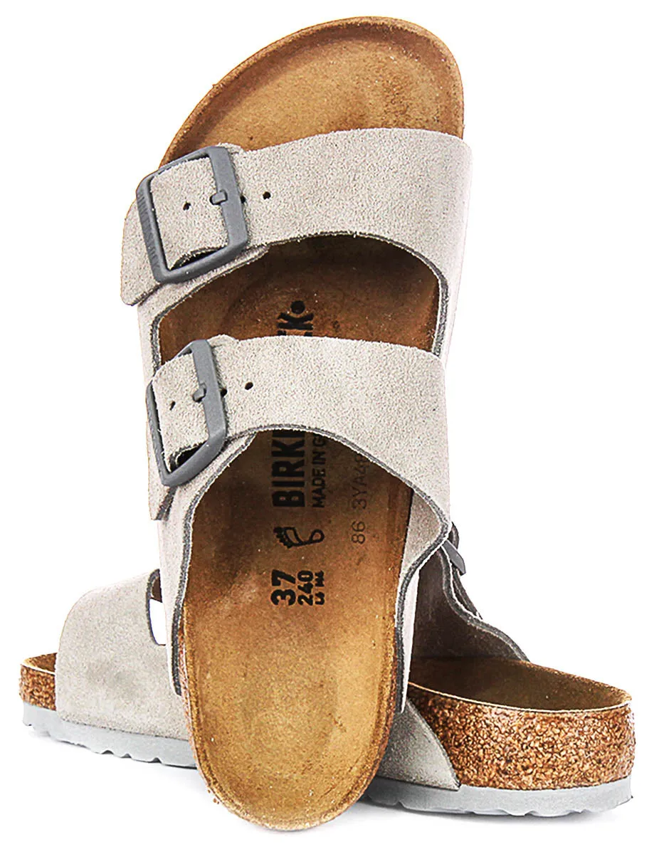 Birkenstock Arizon Bs In Stone For Women | Regular Fit Shoes Birkenstock