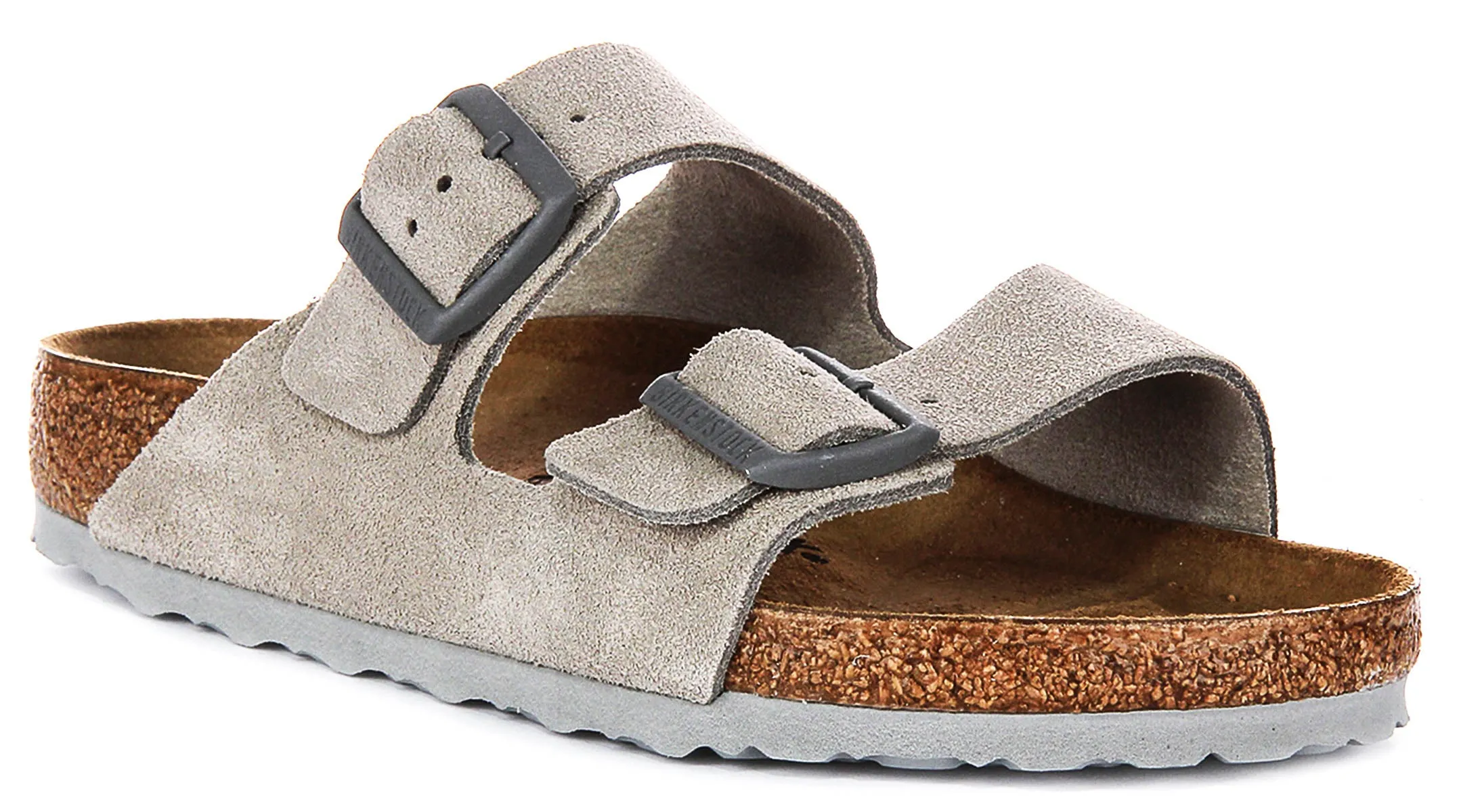 Birkenstock Arizon Bs In Stone For Women | Regular Fit Shoes Birkenstock