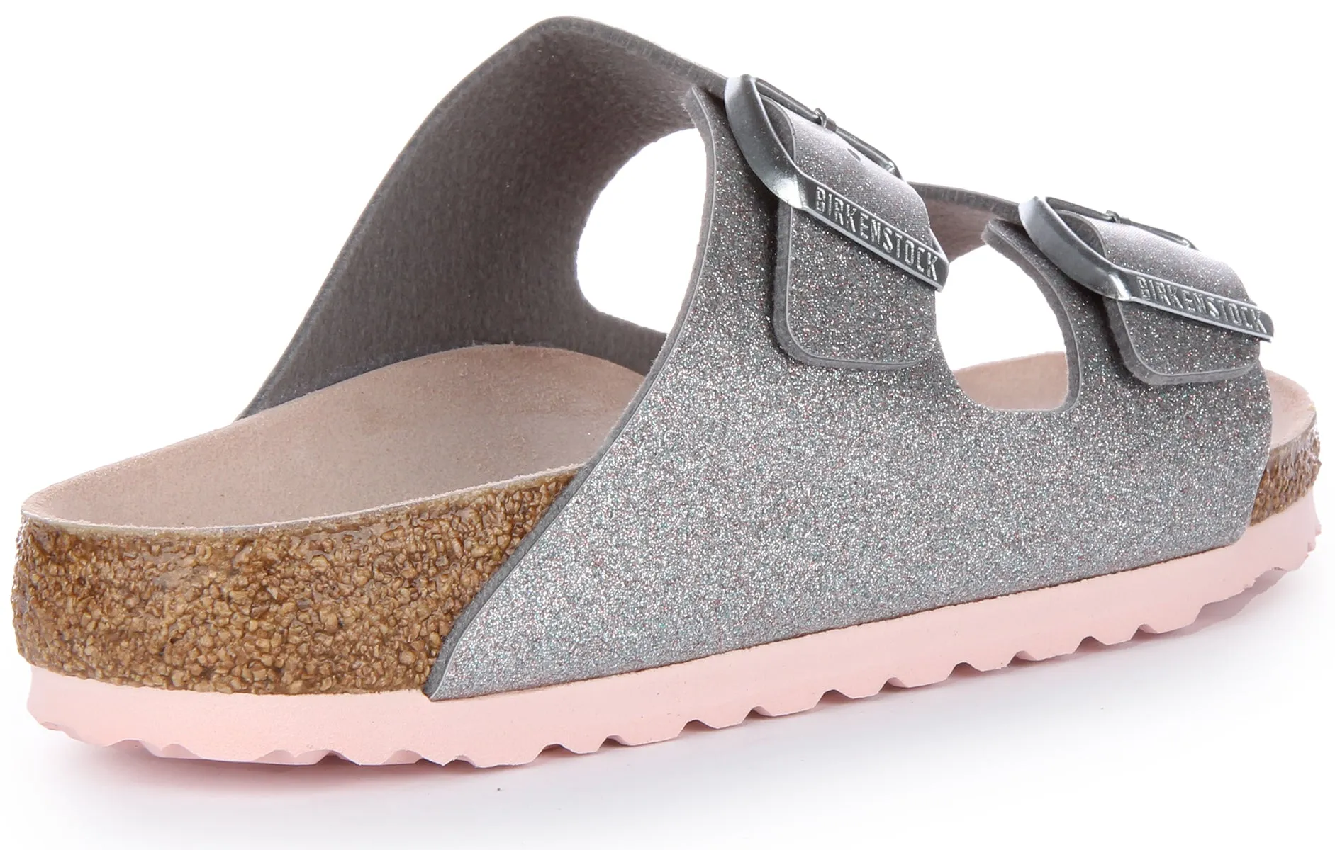 Birkenstock Arizona Bf In Silver | Narrow Fit Shoes Birkenstock