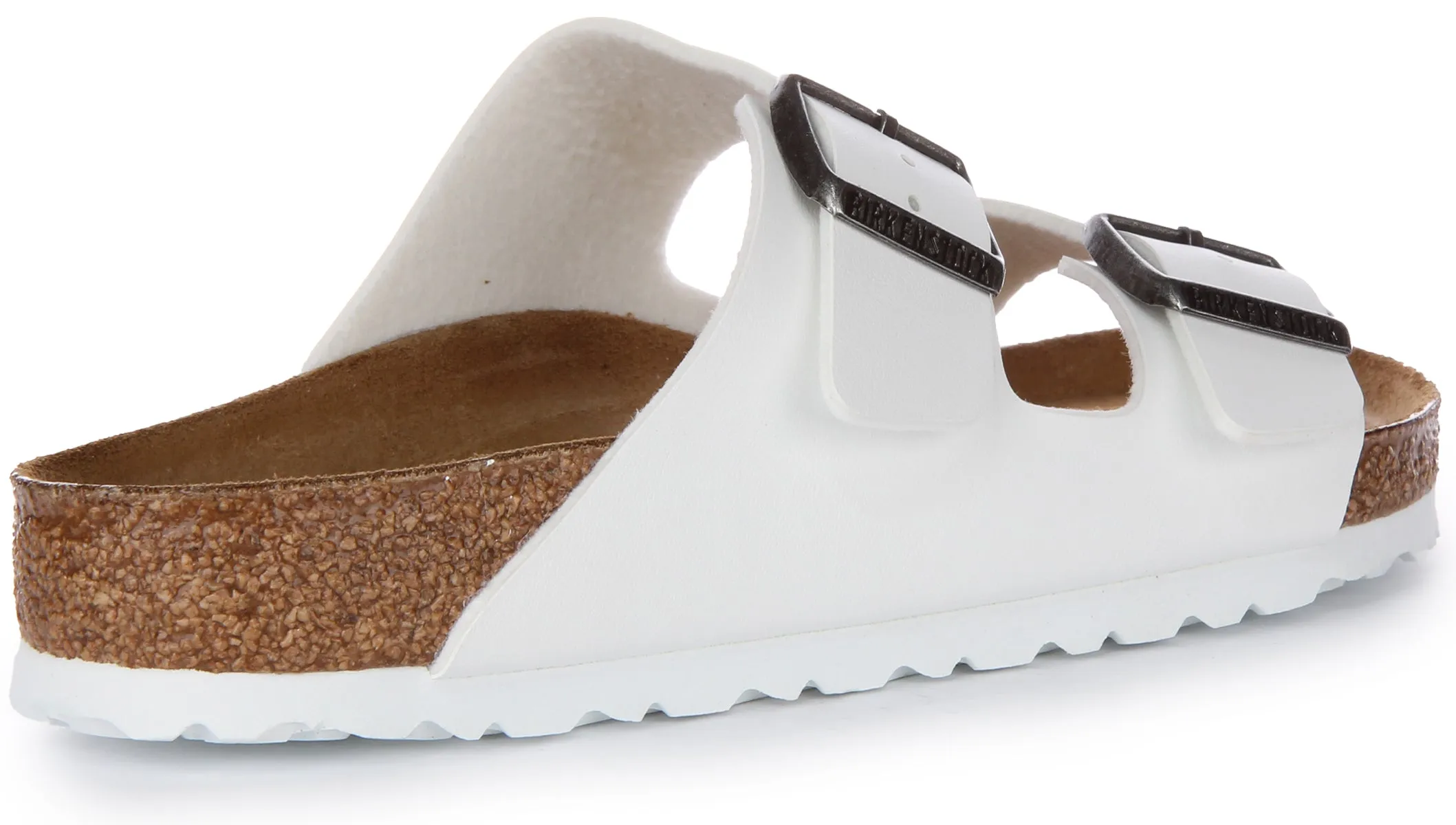 Birkenstock Arizona Bf In White | Regular Fit Shoes Birkenstock