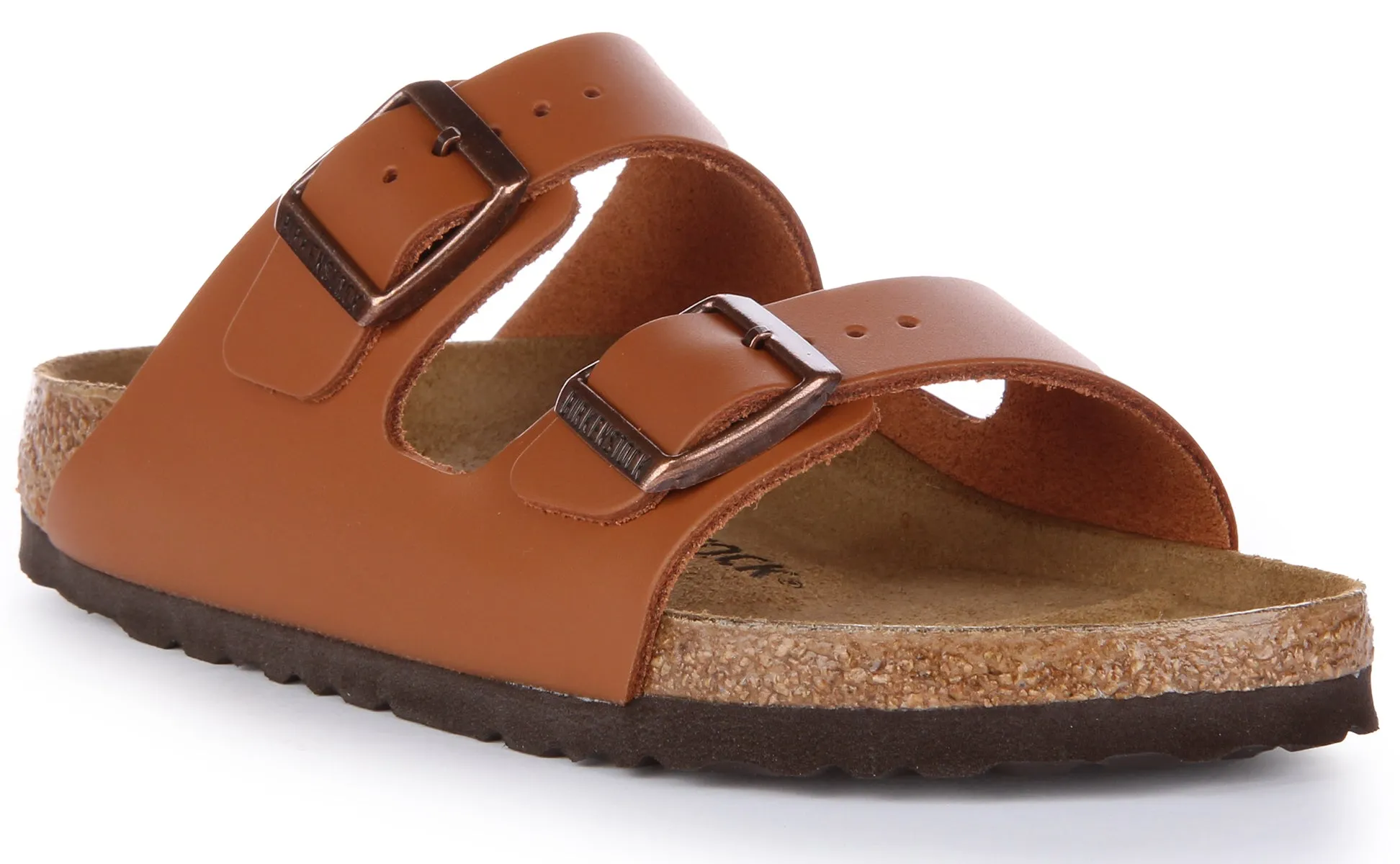 Birkenstock Arizona Bs In Brown | Narrow Fit Shoes Birkenstock