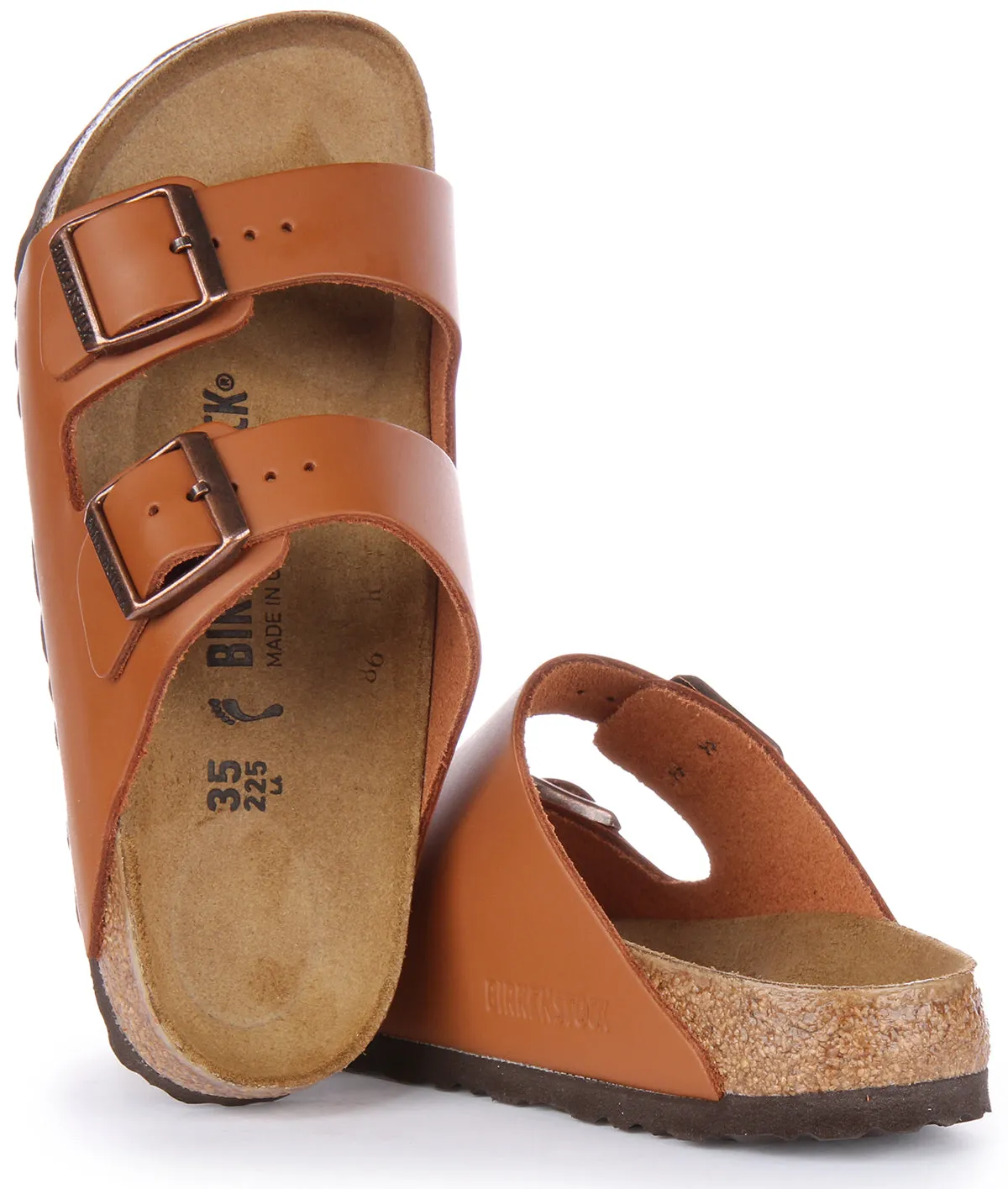 Birkenstock Arizona Bs In Brown | Narrow Fit Shoes Birkenstock
