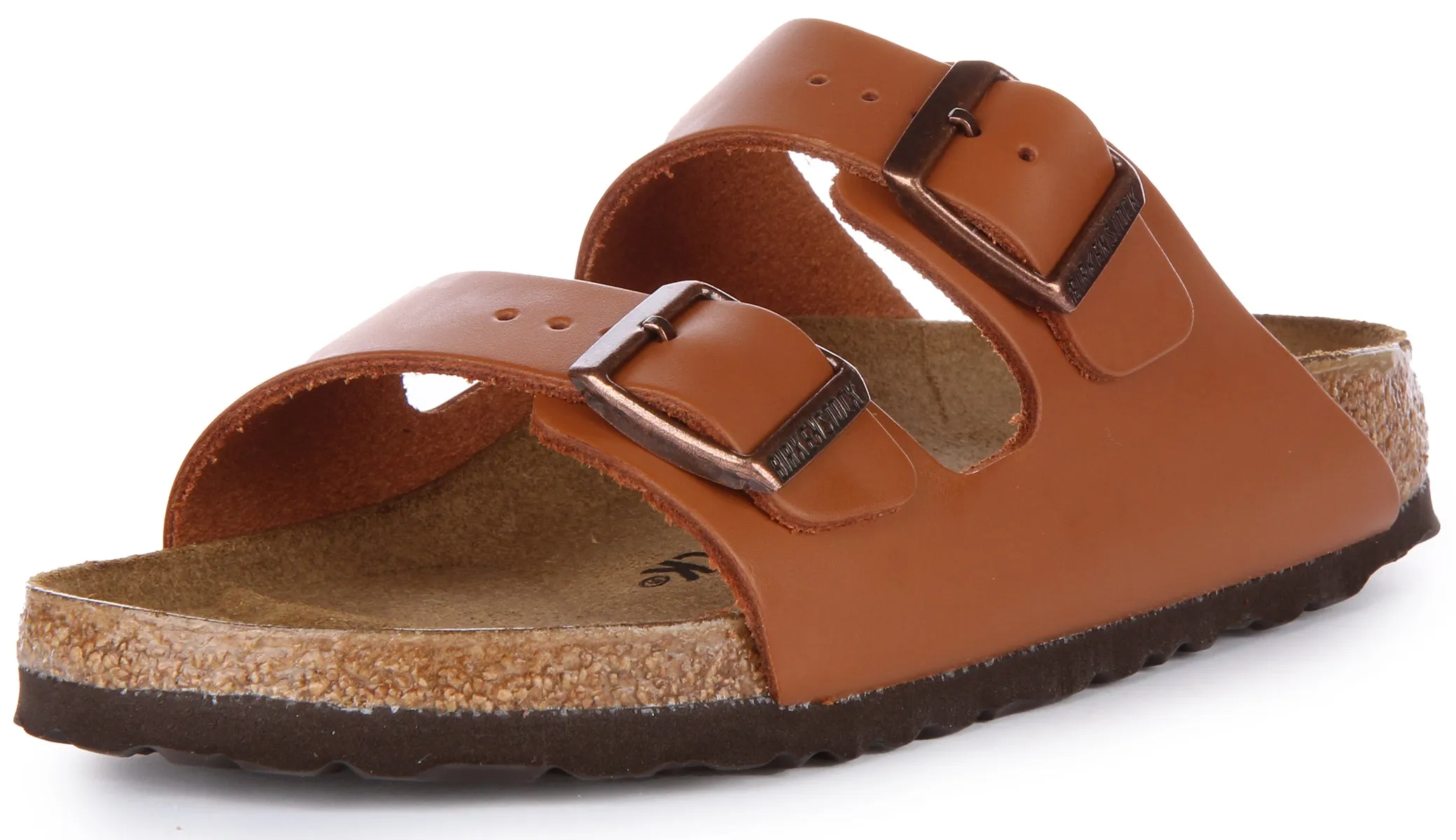 Birkenstock Arizona Bs In Brown | Narrow Fit Shoes Birkenstock