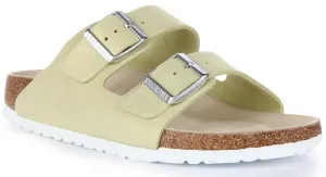 Birkenstock Arizona Bs In Light Green | Narrow Fit Shoes Birkenstock