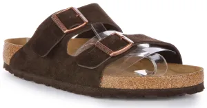 Birkenstock Arizona Bs In Mocha For Men | Regular Fit Shoes Birkenstock