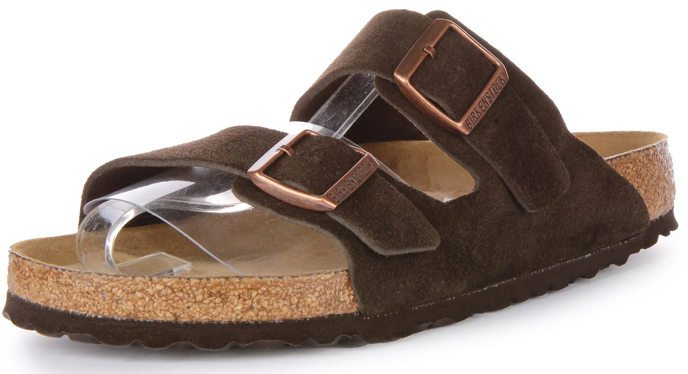 Birkenstock Arizona Bs In Mocha For Men | Regular Fit Shoes Birkenstock