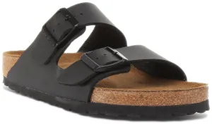 Birkenstock Arizona Soft Footbed In Black Regular Fit | Regular Fit Shoes Birkenstock