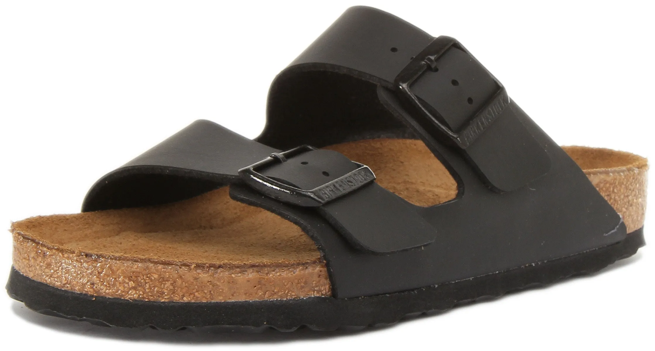 Birkenstock Arizona Soft Footbed In Black Regular Fit | Regular Fit Shoes Birkenstock