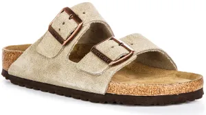 Birkenstock Arizona Soft Footbed In Taupe | Narrow Fit Shoes Birkenstock