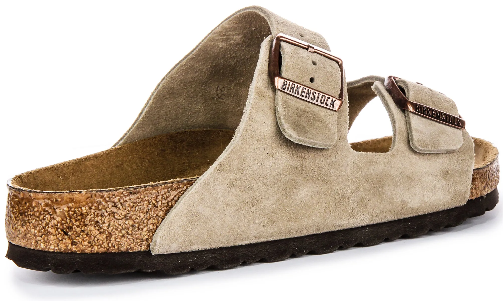 Birkenstock Arizona Soft Footbed In Taupe Shoes Birkenstock