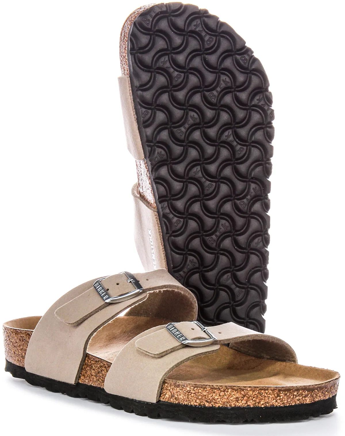 Birkenstock Sydney BS In Taupe | Regular Fit Shoes Birkenstock