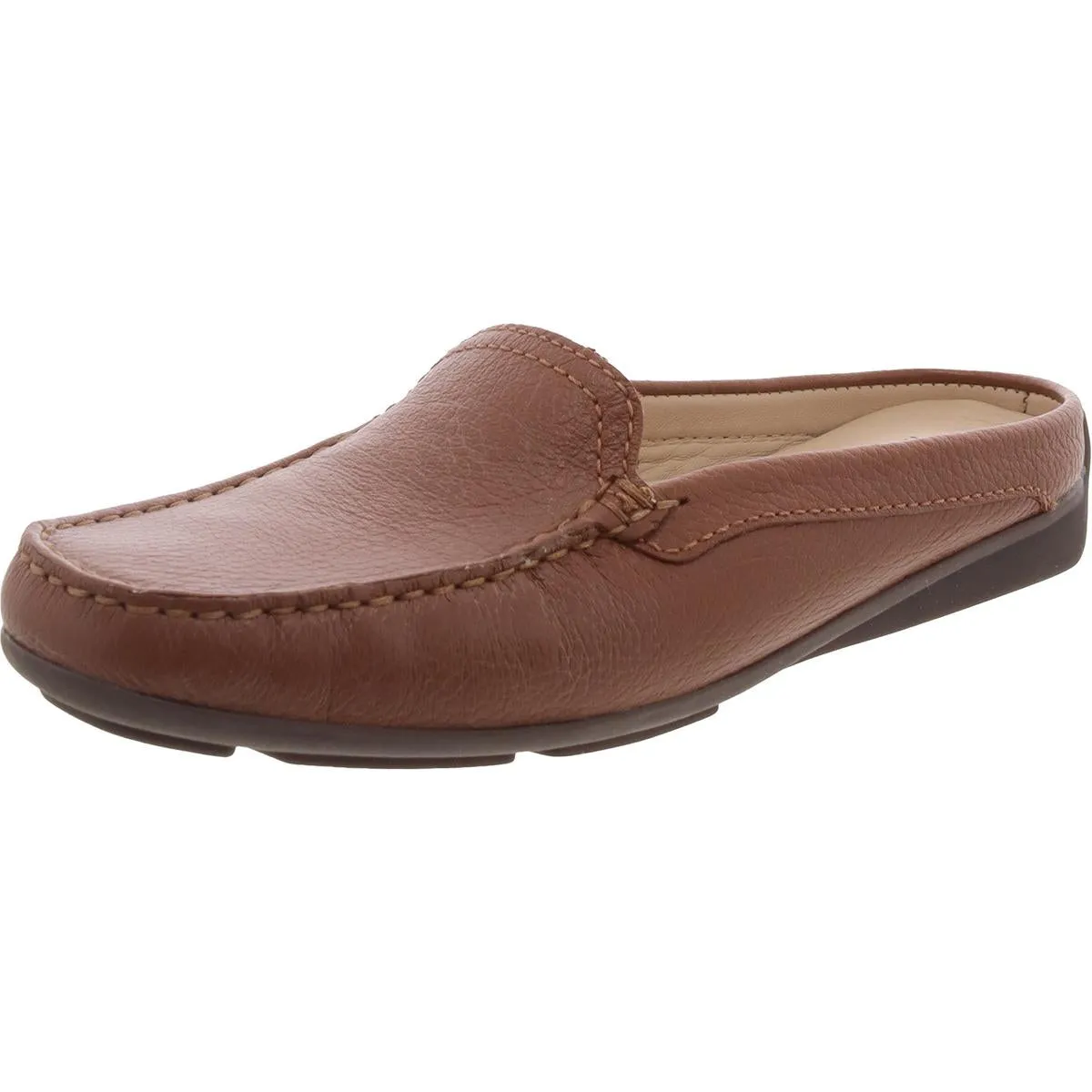Briarwood Womens Leather Slip-On Loafers