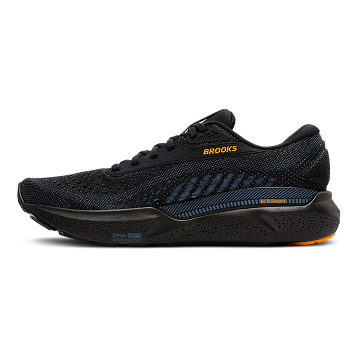Brooks Adrenaline GTS 24 Black - Country Blue - Orange