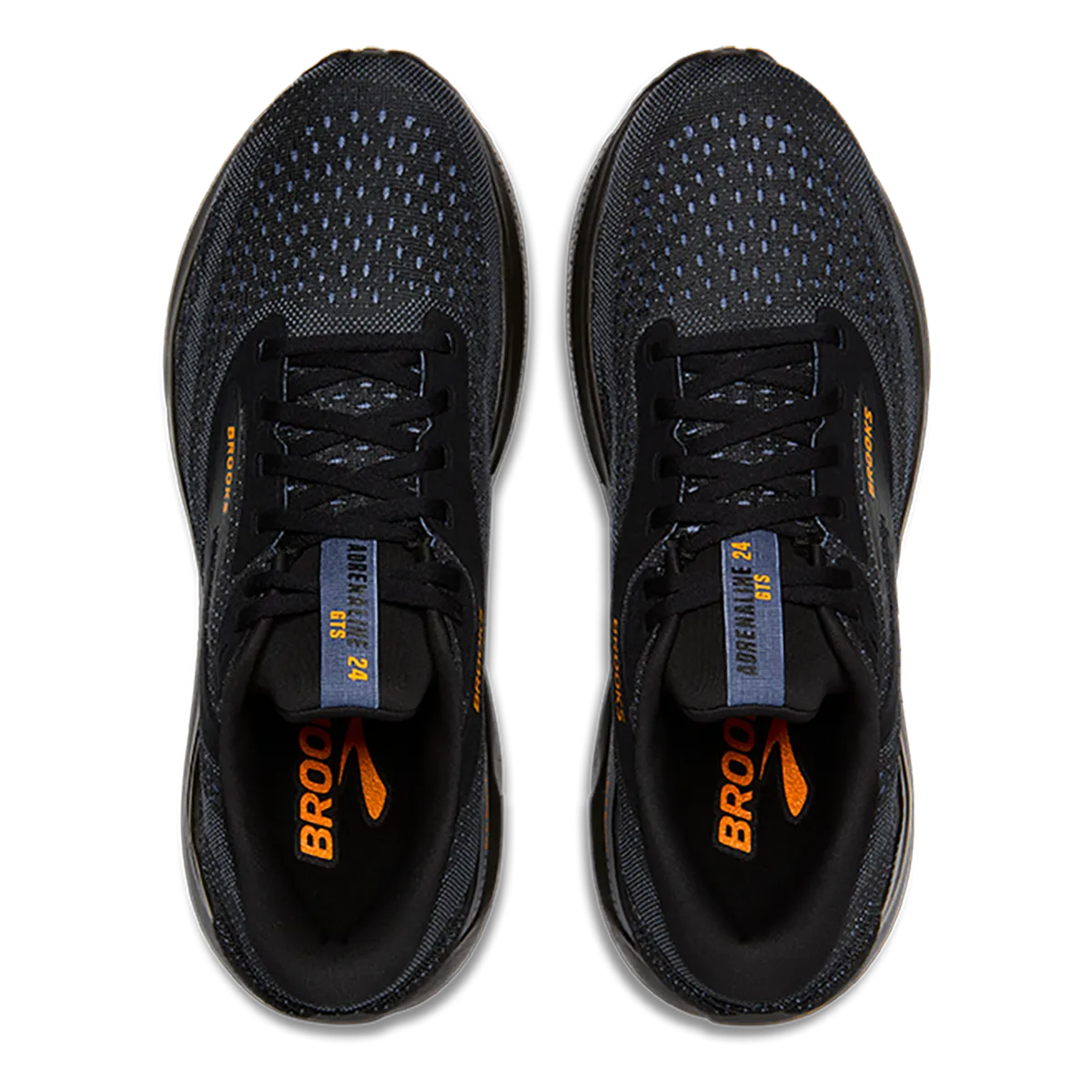 Brooks Adrenaline GTS 24 Black - Country Blue - Orange