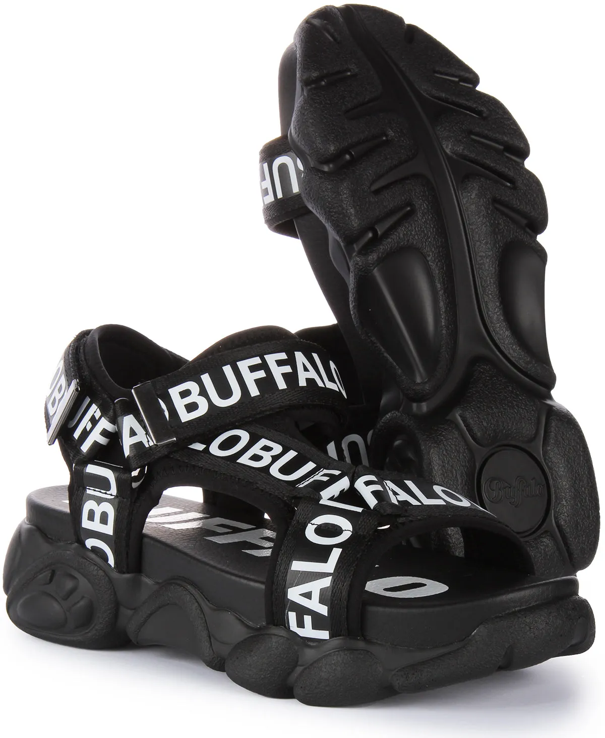 Buffalo Cld Tec In Black White For Women Shoes Buffalo