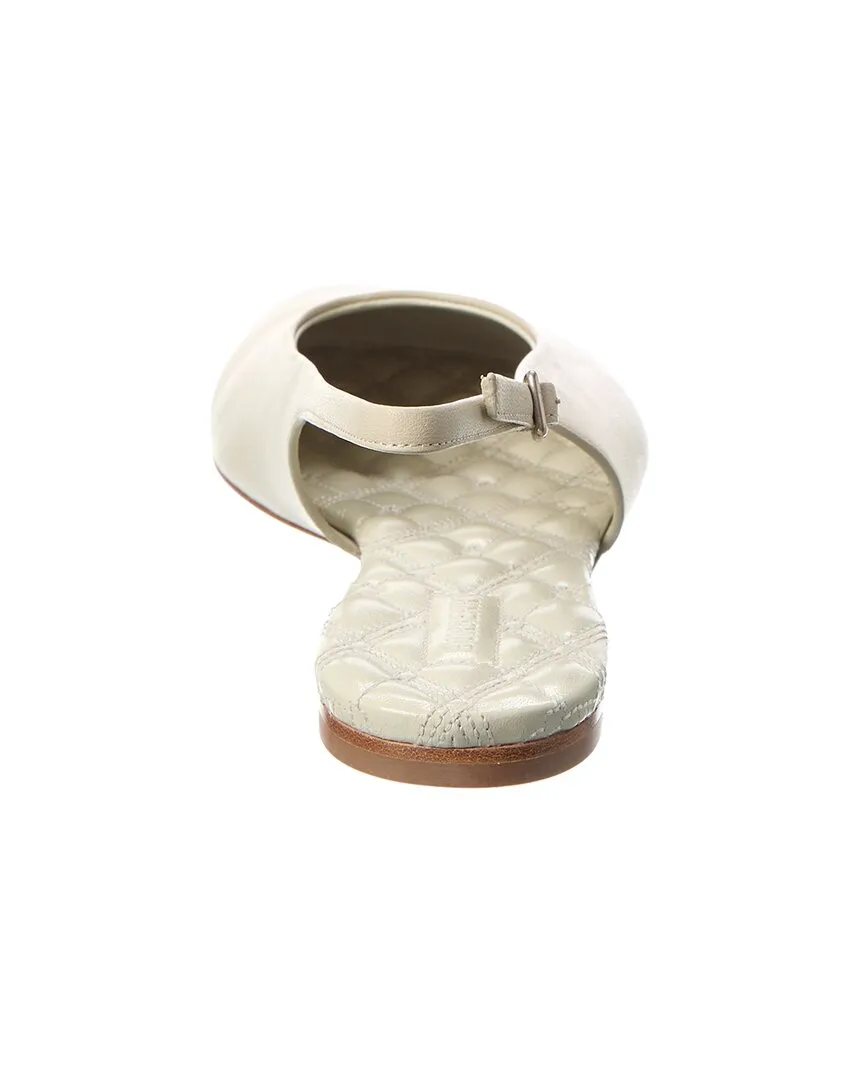 Burberry Baby Leather Slingback Flat