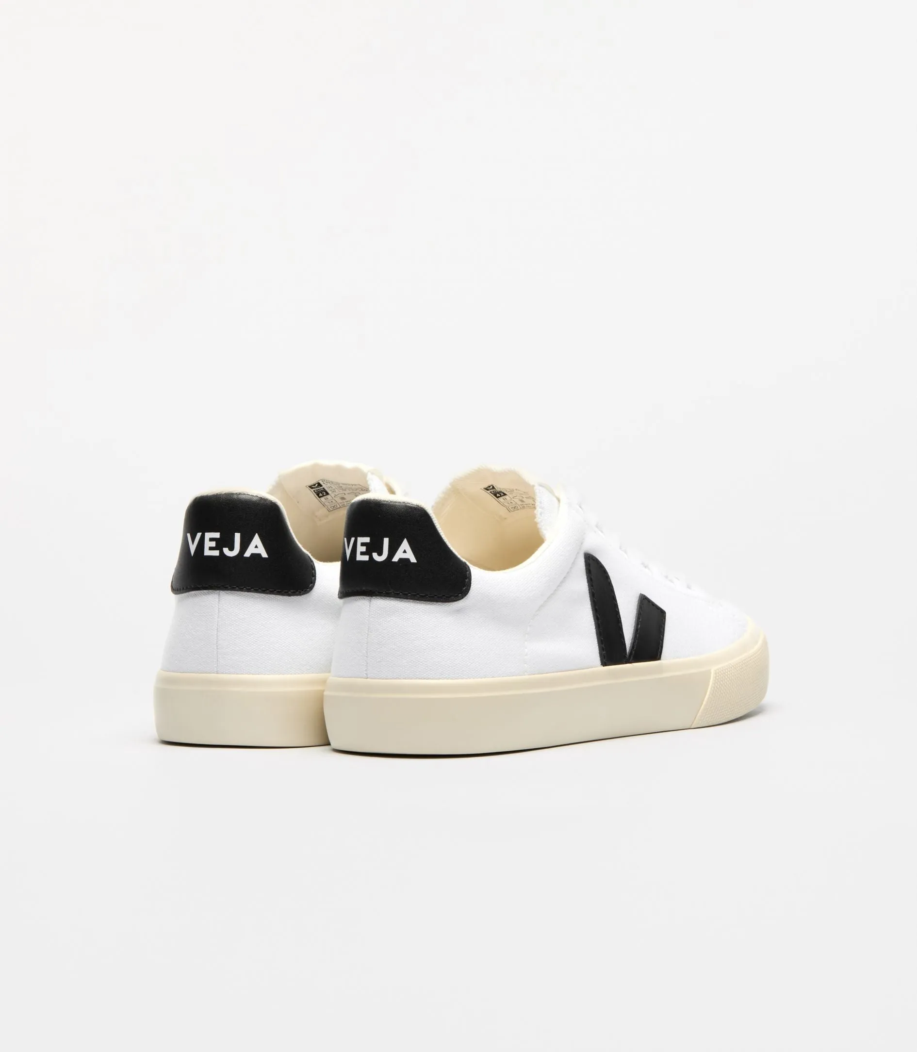 Campo Canvas in White Black from Veja