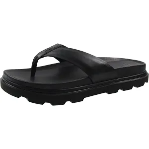 Capitola Flip Mens Solid Leather Flip-Flops