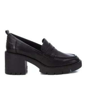 Carmela Leather Collection Women's Heeled Penny Loafers by Xti