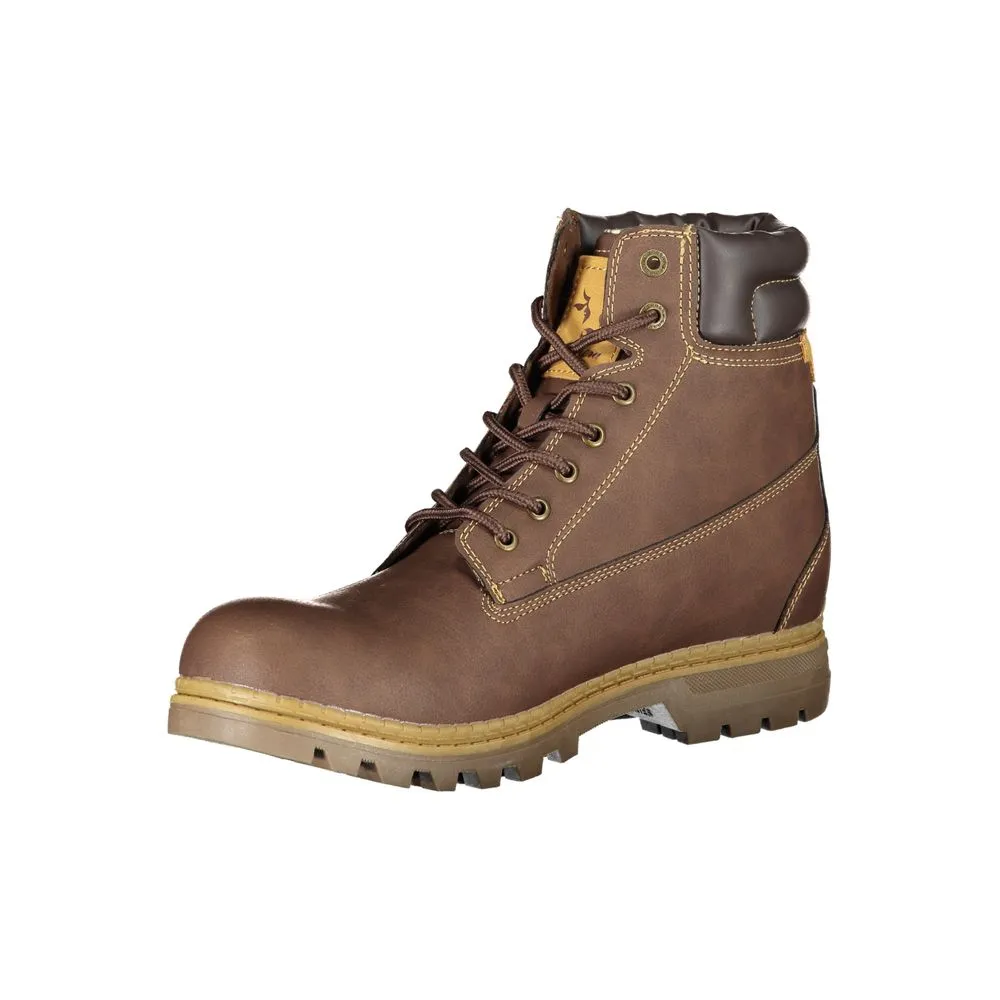 Carrera Elegant  Lace-Up Boots with Contrast Men's Detail