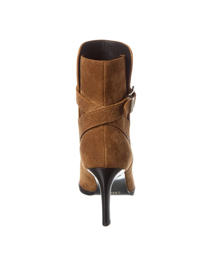 CELINE Jodphur Suede Boot