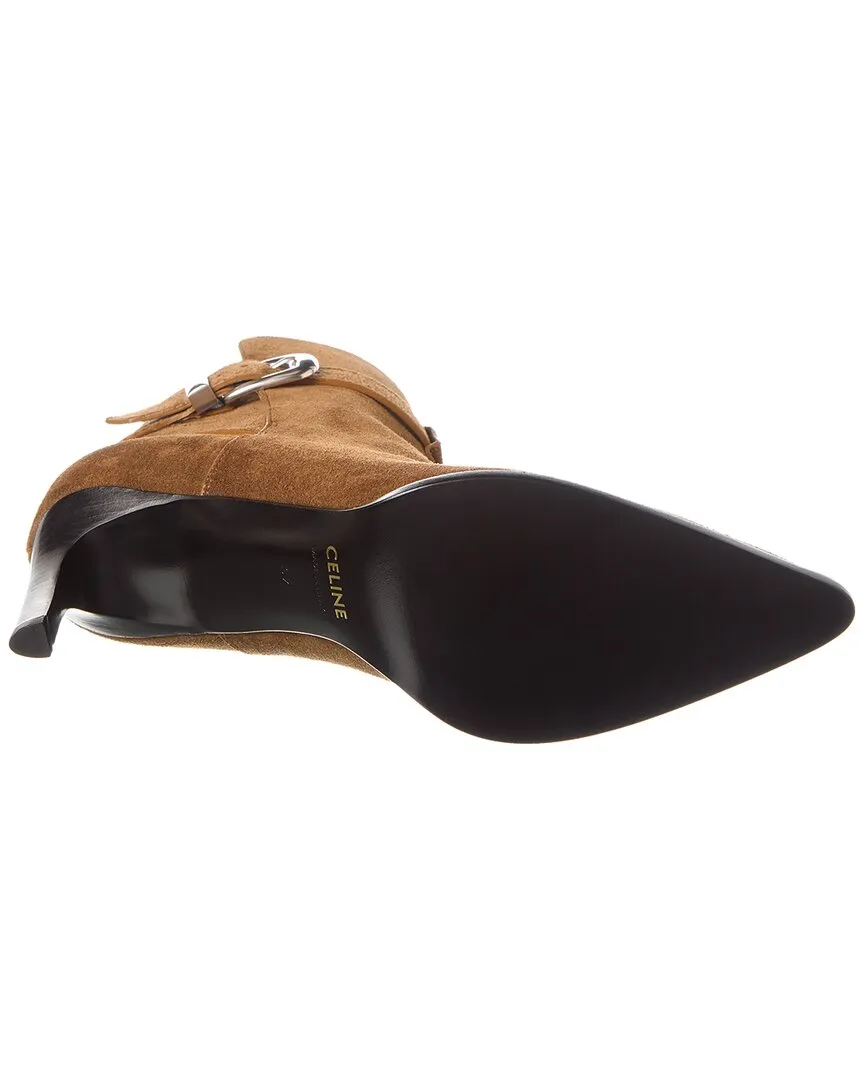 CELINE Jodphur Suede Boot