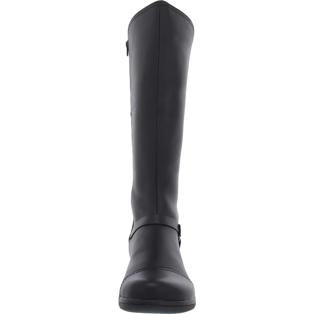Cheyn Lindiews Womens Cold Weather Leather Mid-Calf Boots