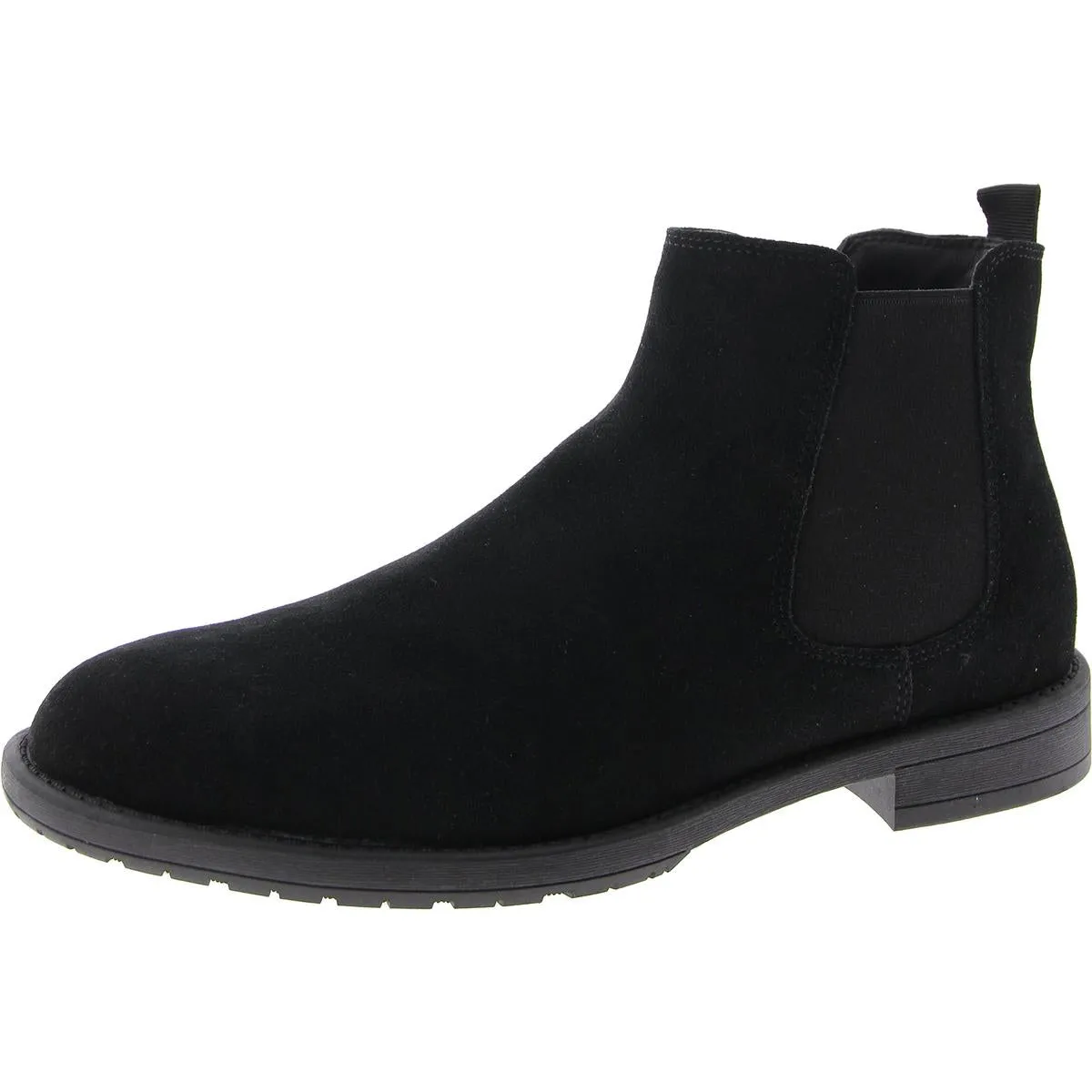 Colley Mens Suede Slip On Chelsea Boots