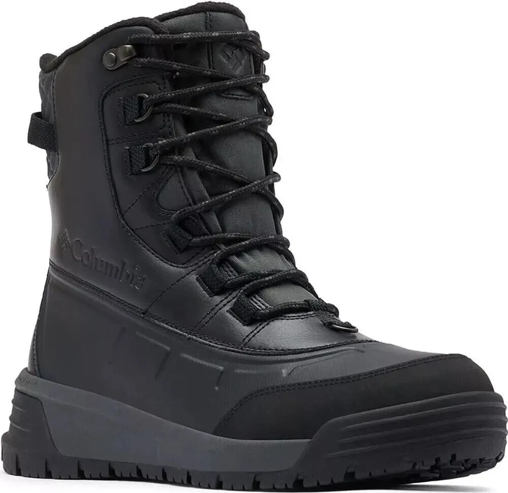 Columbia Bugaboot Celsius BM9458-010 Boots Men's Black Leather Waterproof TF1747